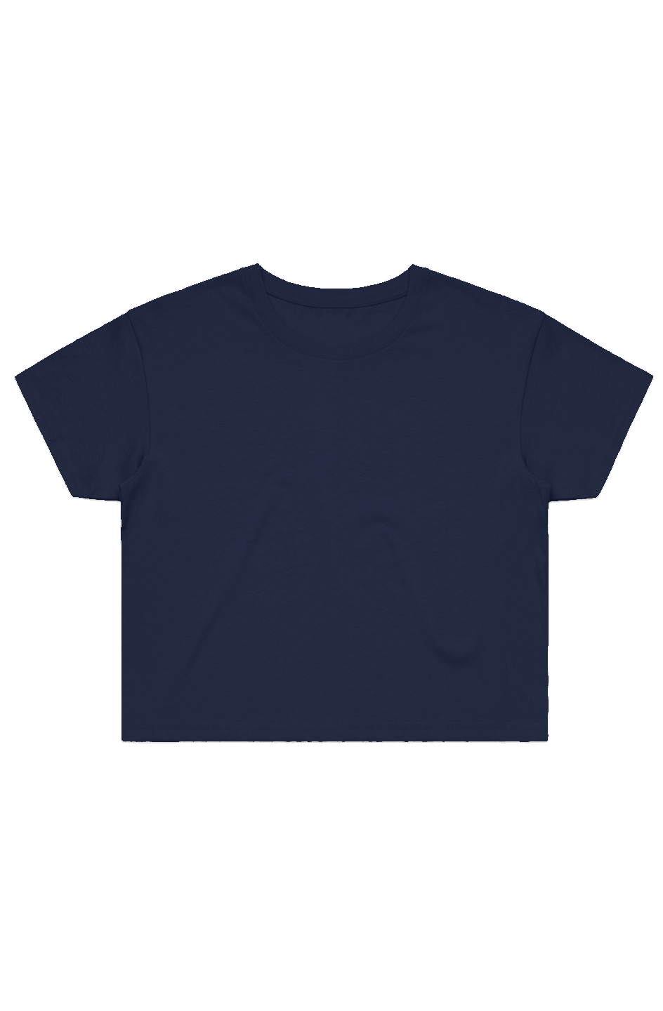 Navy Street Crop Tee - Deep Winter colour tee by True Me