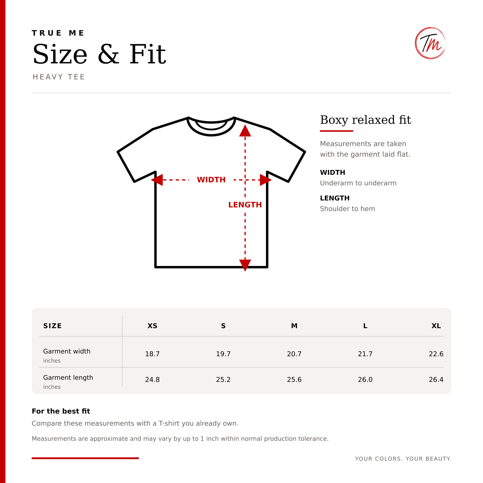 Size Guide