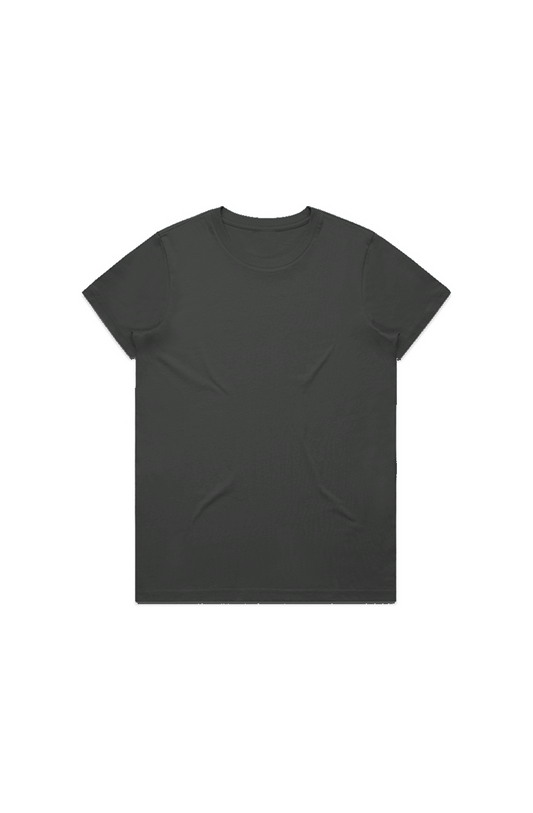 Charcoal Maple Tee - Deep Winter colour tee by True Me