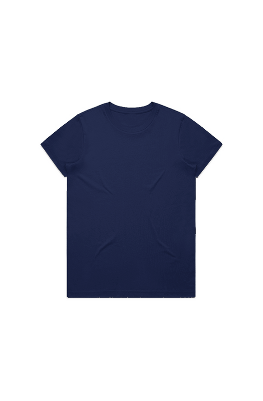 Navy Maple Tee - Deep Winter colour tee by True Me