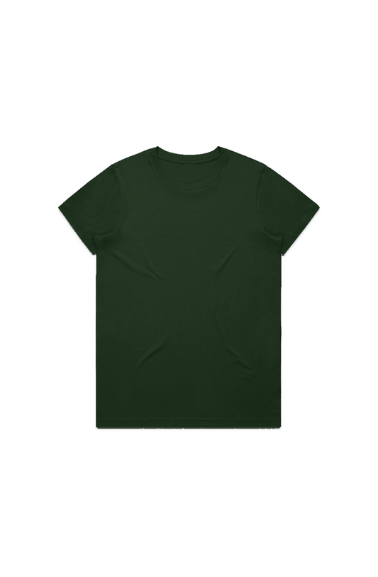 Forest Green Maple Tee - Deep Winter colour tee by True Me