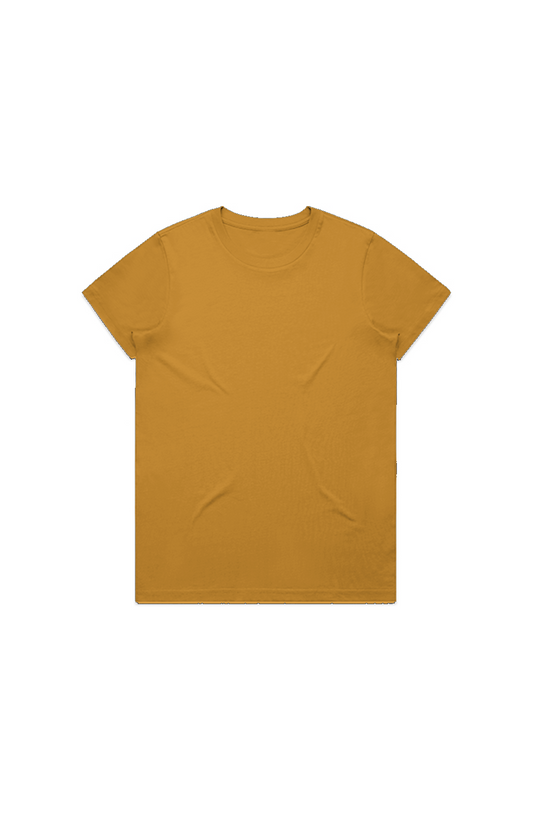 Mustard Maple Tee - True Autumn colour tee by True Me