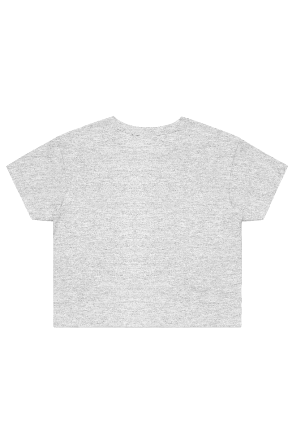 Athletic Heather Street Crop Tee - True Winter colour tee by True Me