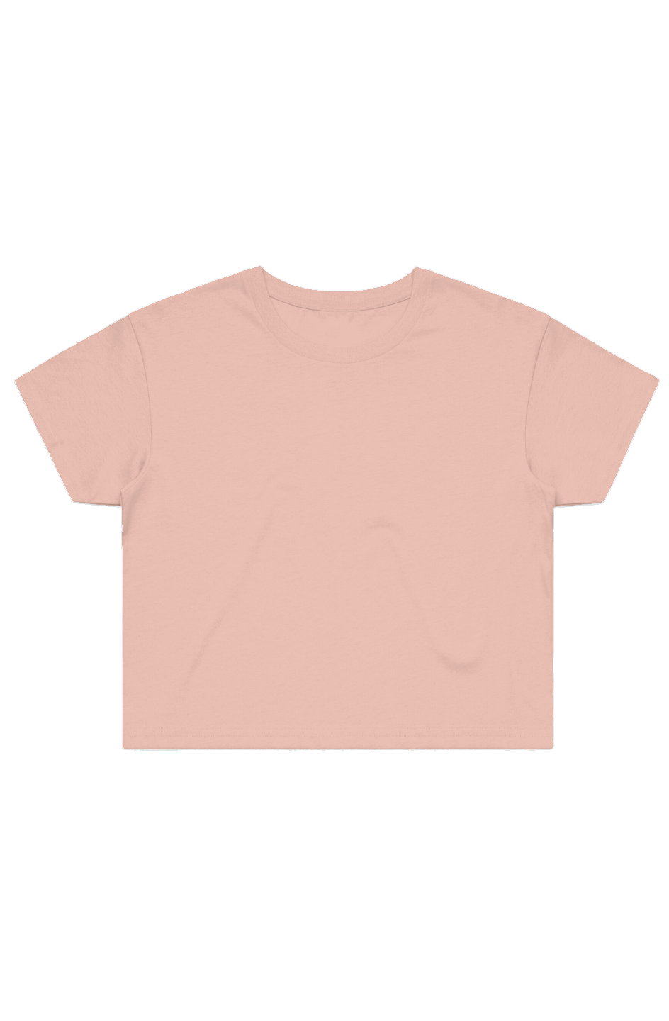 Pale Pink Street Crop Tee - Light Summer colour tee by True Me