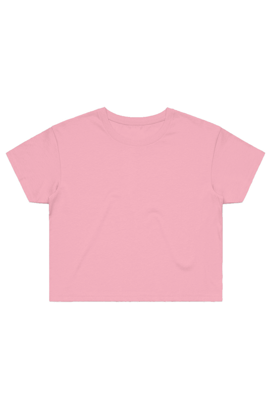 Bubblegum Street Crop Tee - Bright Spring colour tee by True Me