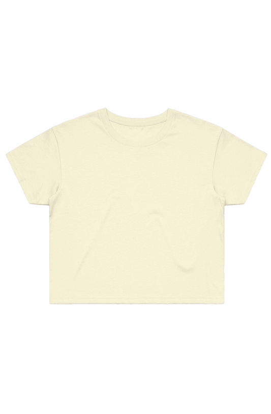 Butter Street Crop Tee - Light Spring colour tee by True Me