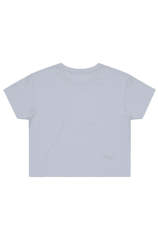 Powder Street Crop Tee - Light Summer colour tee by True Me