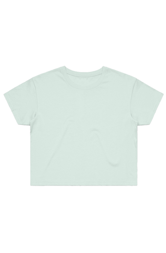 Seafoam Street Crop Tee - Light Spring colour tee by True Me