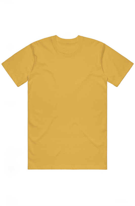 Yellow Relaxed Classic Tee - True Spring colour tee by True Me