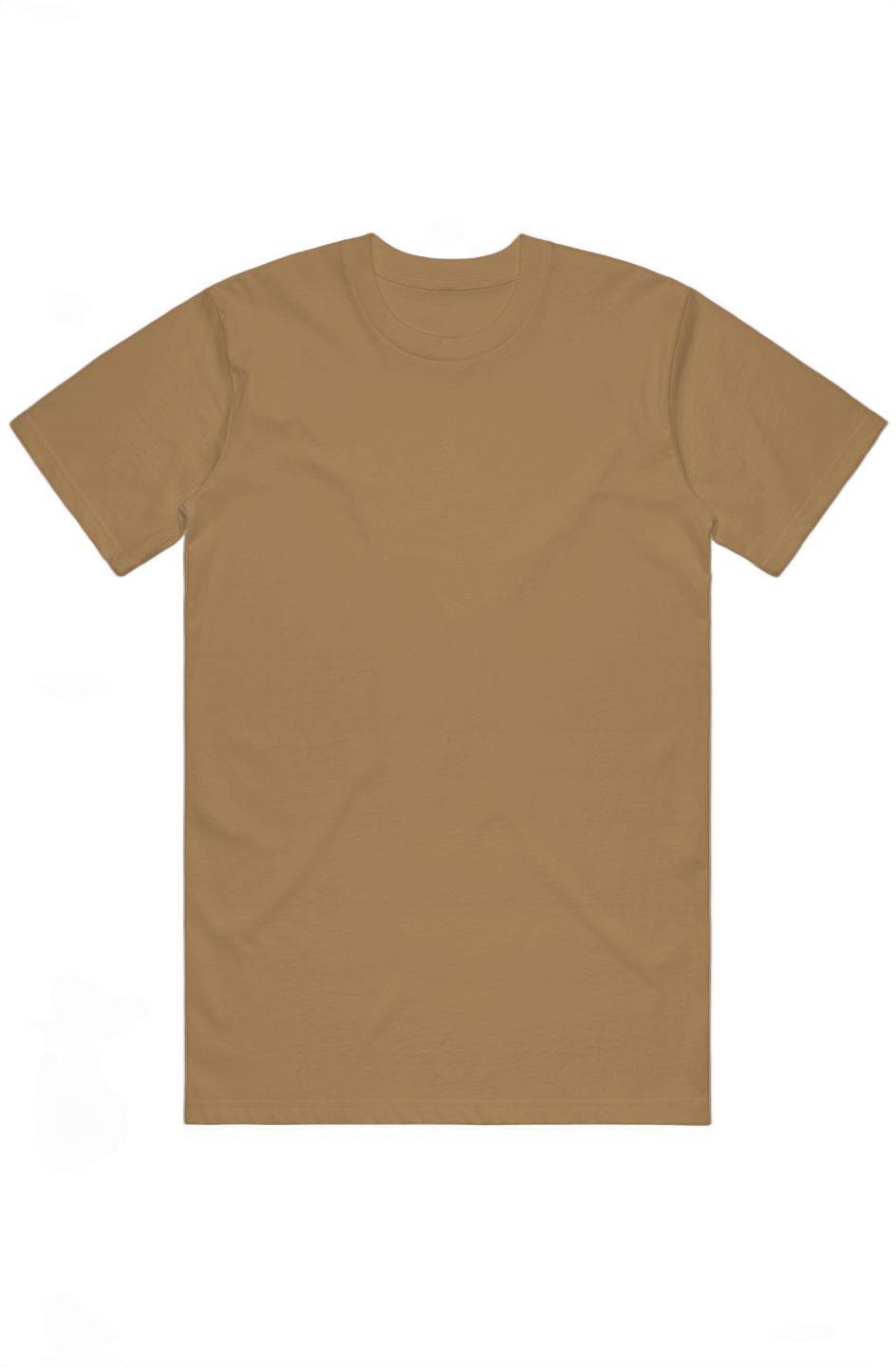 Camel Relaxed Classic Tee - True Autumn colour tee by True Me