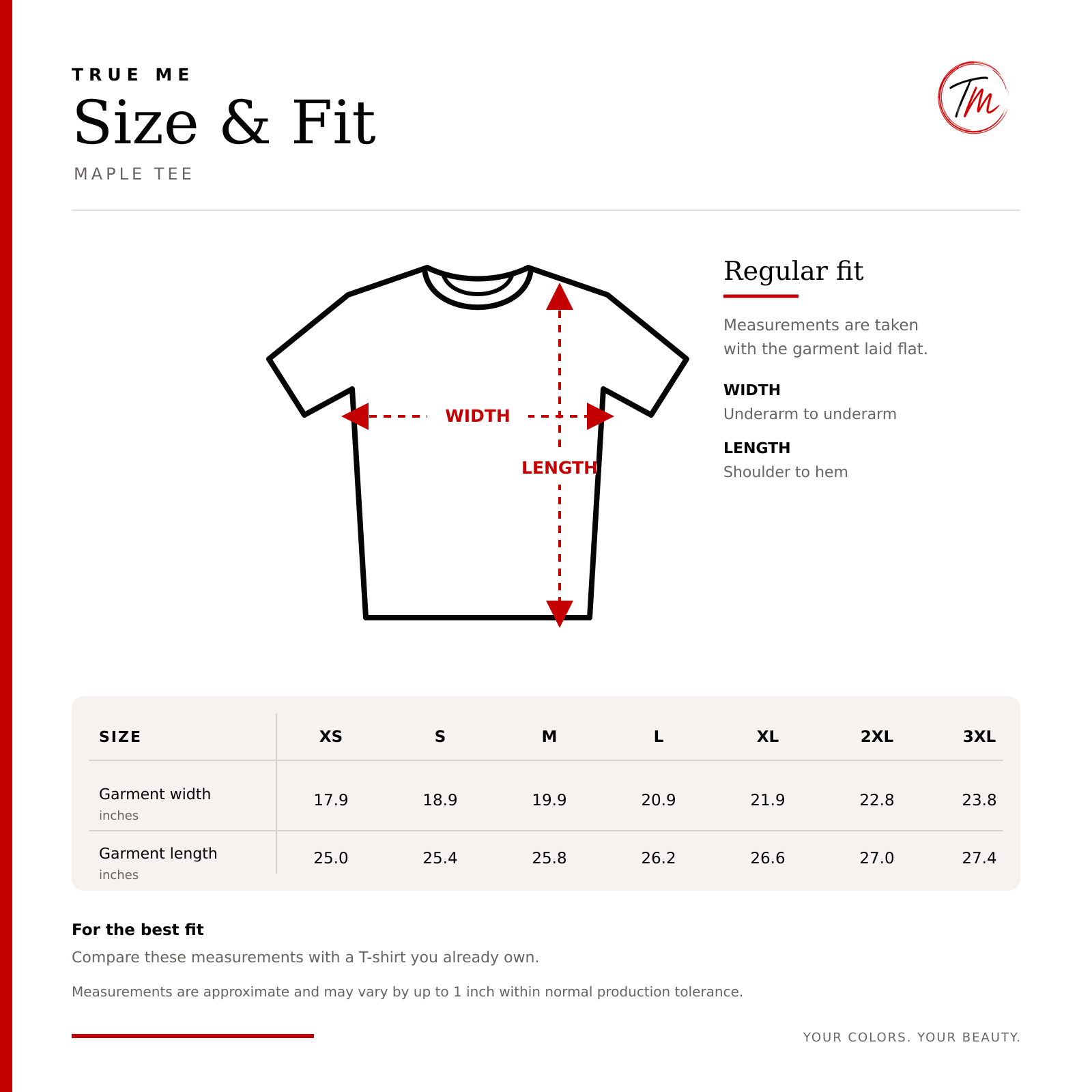 Size Guide